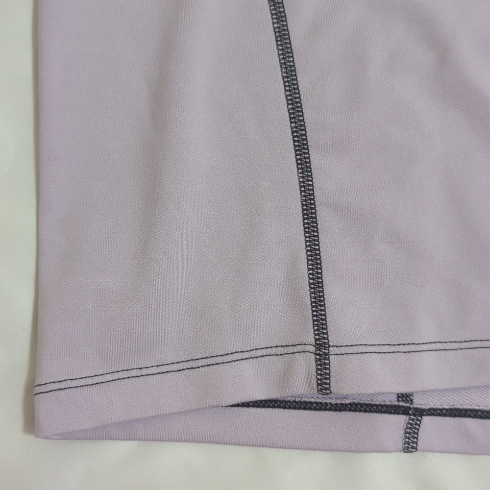 Nike Pro Dri-Fit Mock-Neck Long-Sleeve Top, Color Purple Size L (Kids) - Picture 5 of 14